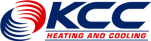 Golf scramble sponsor KCC Heating and Cooling logo